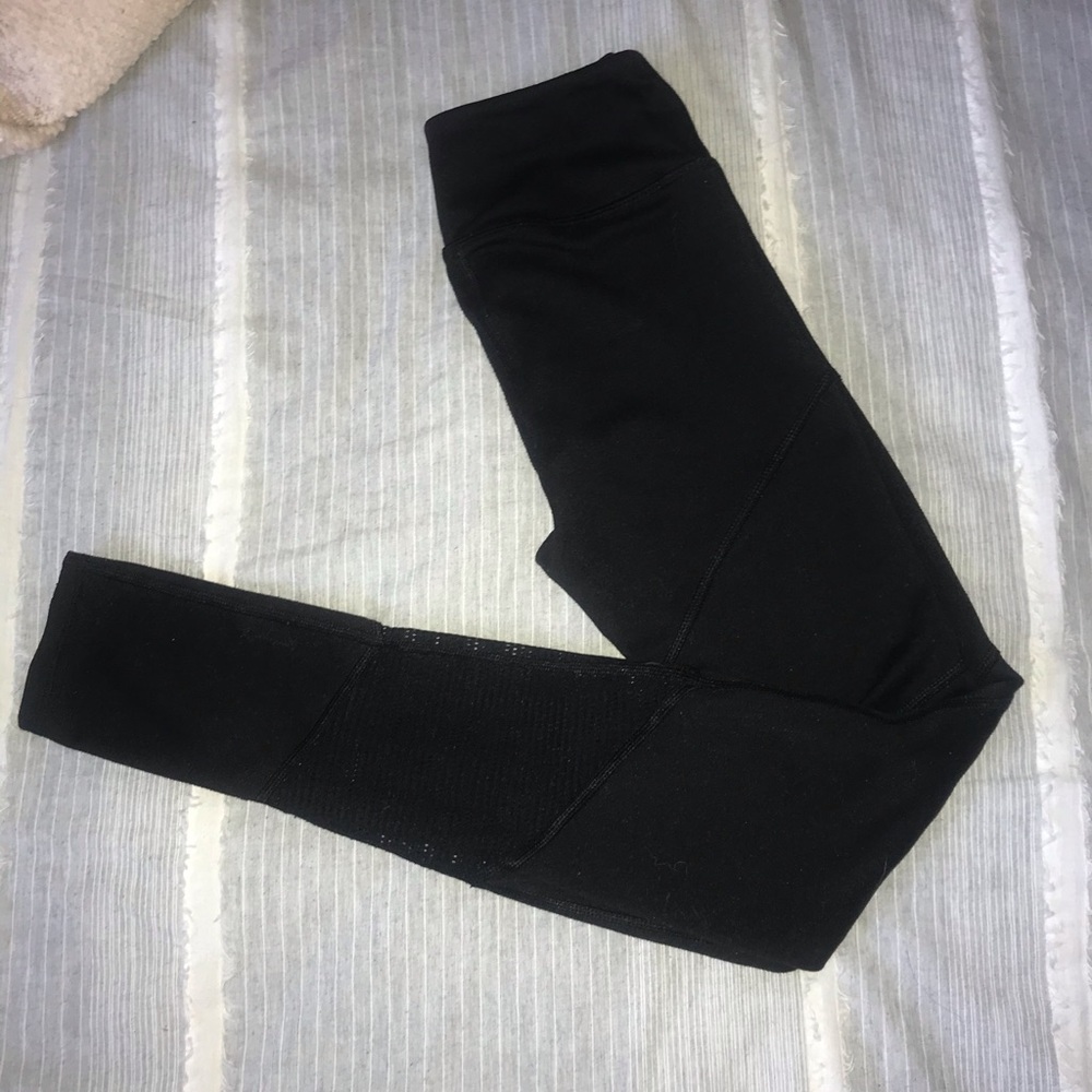 Black high rise leggings